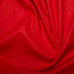 Polycotton Sheeting Fabric 50/50, 94" | Red