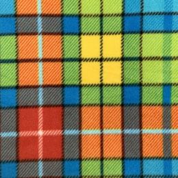 Printed Anti Pil Polar Fleece | Royal Stewart Multicolour