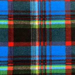 Printed Anti Pil Polar Fleece | Royal Stewart Dark