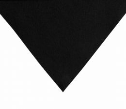 Wool & Viscose Felt, 90cm Wide | Black