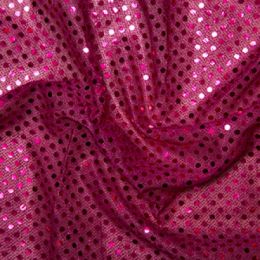 Sequin Fabric 3mm | Cerise