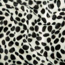 Animal Print Velboa Fabric Faux Fur | Dalmation