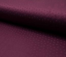 Suede Fabric 3D Embossed | Rich Aubergine