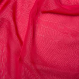 Chiffon Dress Fabric - Cationic | Cherry