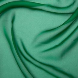 Chiffon Dress Fabric - Cationic | Bright Green