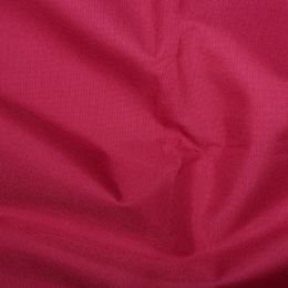 PU Coated Water-Repellent Soft Polyester Fabric | Cerise