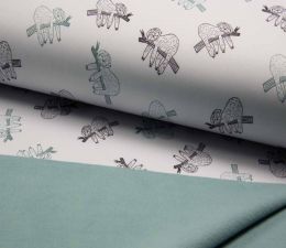 Soft Shell Fleece Fabric | Subtle Sloth