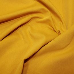 Organic Jersey Fabric Plain | Ochre