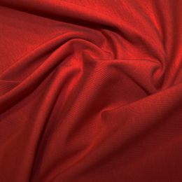 Organic Jersey Fabric Plain | Terracotta