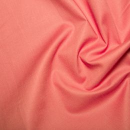 Klona Cotton Fabric | Coral