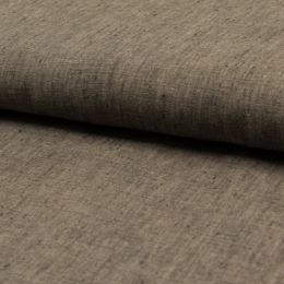 Georgio 100% Linen Fabric | Taupe