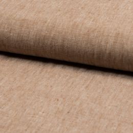 Georgio 100% Linen Fabric | Tobacco