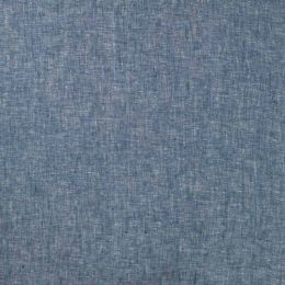 Georgio 100% Linen Fabric | Navy Melange