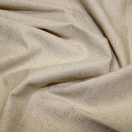 Stretch Linen & Viscose Fabric | Natural