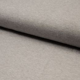 Bamboo Jersey Fabric | Light Grey Melange