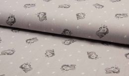 Stitch It' Mid Weight Cotton Crepe Fabric | Unicorn Sand