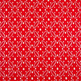 Luna Lace Fabric | Red
