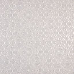 Luna Lace Fabric | Silver Grey