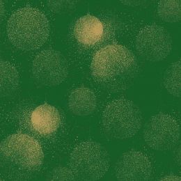 Stitch It, Festive Sparkle Fabric | Dusty Bauble Green