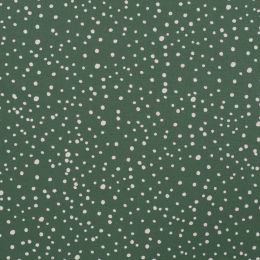 Stitch It Classic Jersey Fabric | Dots Dusty Green