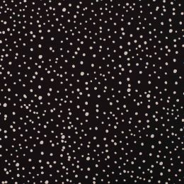 Stitch It Classic Jersey Fabric | Dots Black White