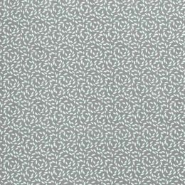 Cotton Print Fabric | Leaf Trail Dried Sage