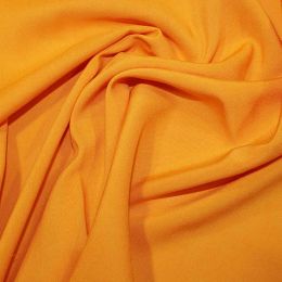 Viscose Challis Fabric Plain | Amber