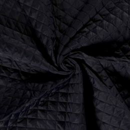 Quilted Coating Fabric | Crosshatch Navy