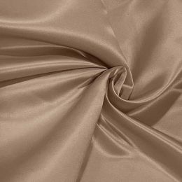 Premium Duchess Satin Fabric | Champagne