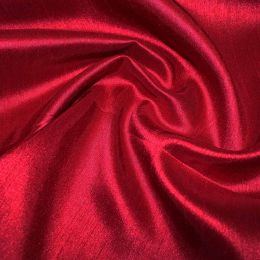 Shantung Satin Fabric | Burgundy
