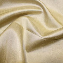 Shantung Satin Fabric | Champagne