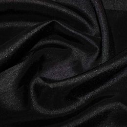 Shantung Satin Fabric | Black