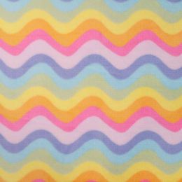 Super Soft Fleece | Multicolour Zigzag