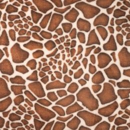 Super Soft Fleece | Giraffe Brown