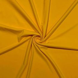 Baby Ponte Roma Double Stretch Fabric | Yellow