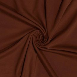 Baby Ponte Roma Double Stretch Fabric | Terracotta