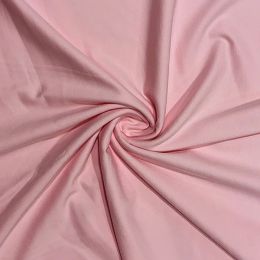 Baby Ponte Roma Double Stretch Fabric | Pink