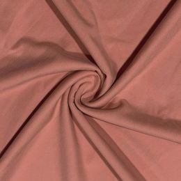 Baby Ponte Roma Double Stretch Fabric | Rose