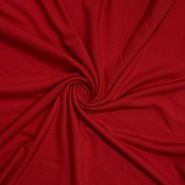 Baby Ponte Roma Double Stretch Fabric | Red