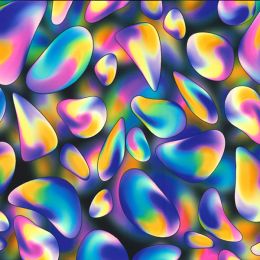Activewear Jersey Fabric | Digital Print - Pebbles