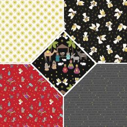 Away In A Manger Lewis & Irene | Fat Quarter Pack 3
