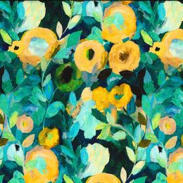 Linen & Viscose Digital Print Fabric
