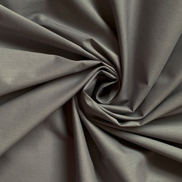 Organic Cotton Lawn Fabric | Grey