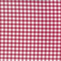 Berkshire Yarn Dyed Cotton Gingham Fabric, 9mm | Magenta