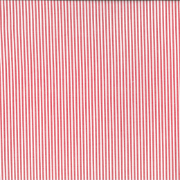 Berkshire Yarn Dyed Cotton Stripe Fabric, 3mm | Red