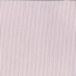 Berkshire Yarn Dyed Cotton Stripe Fabric, 3mm | Mauve