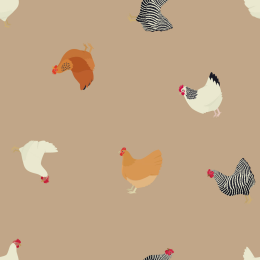 Brushed French Terry Fabric | Hens