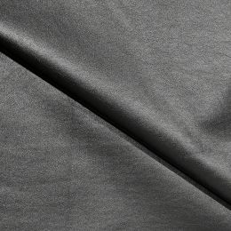 Soft Touch Faux Leather Vinyl | Steel