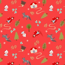Small Things Fairytales Lewis & Irene Fabric | Red Riding Hood