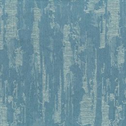 9.5oz Washed Denim Fabric | Textured Finish - Light Blue